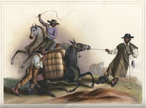 Arrieros, groupe de costumes